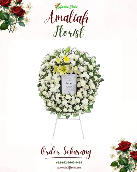 Krans Bunga Duka Bubon